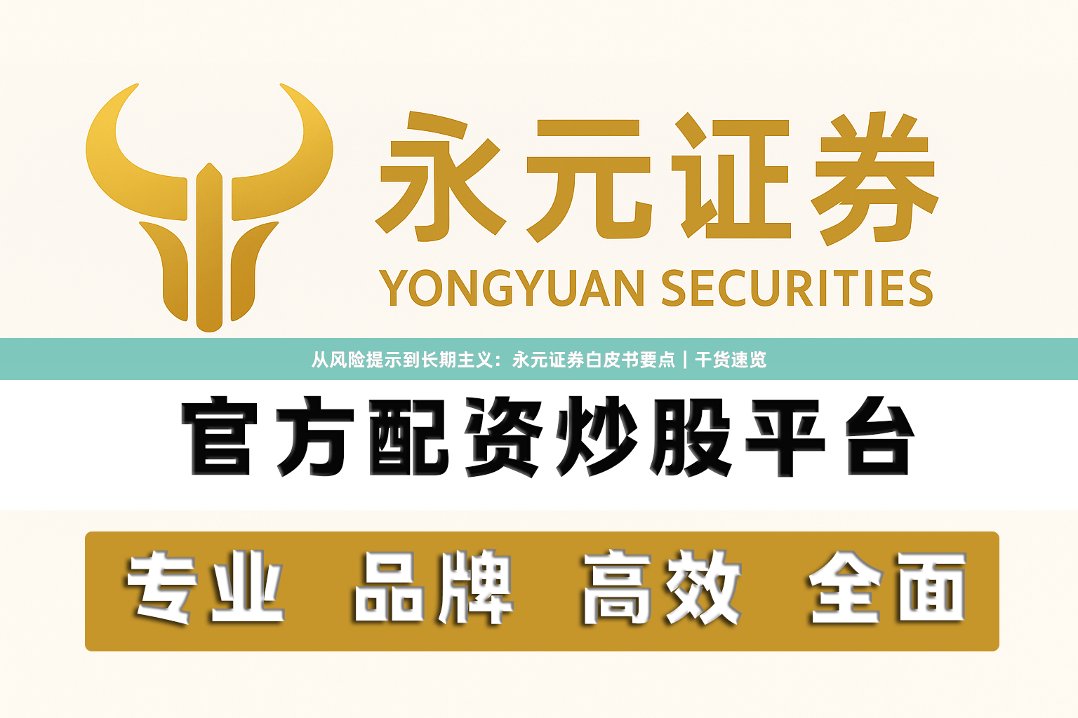 从风险提示到长期主义：永元证券白皮书要点｜干货速览