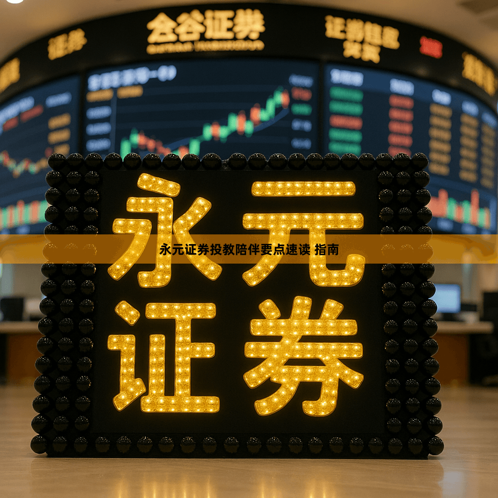 永元证券投教陪伴要点速读 指南