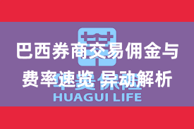 巴西券商交易佣金与费率速览 异动解析