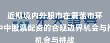 近期境内外股市在震荡市环境中中股票配资的合规边界机会与挑战