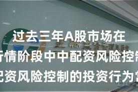 过去三年A股市场在结构性行情阶段中中配资风险控制的投资行为常