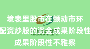 境表里股市在颤动市环境中中配资炒股的资金成果阶段性不雅察