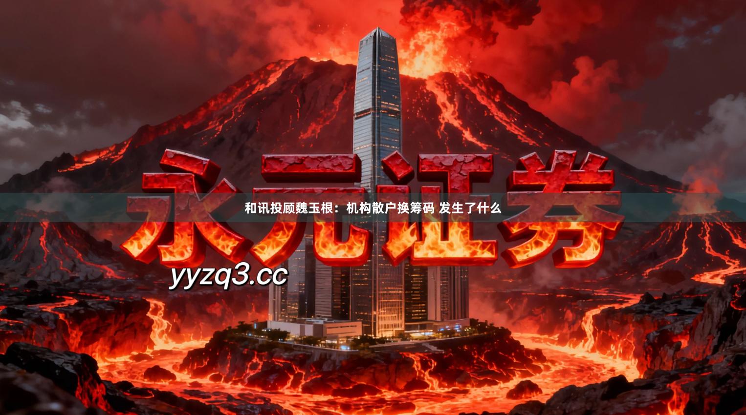 和讯投顾魏玉根：机构散户换筹码 发生了什么